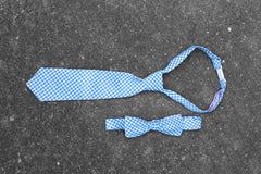 Blue Gingham Set