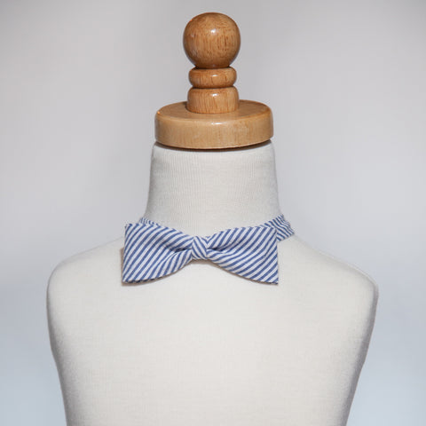 Seersucker Bow Tie