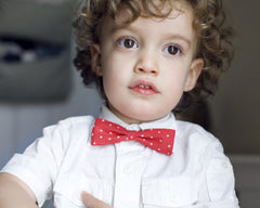 Red with Stars Bow Tie